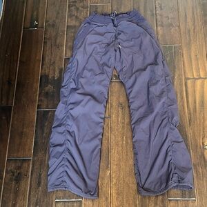 Lululemon Dance Studio Pants Purple Drawstring Wide-Leg Pants